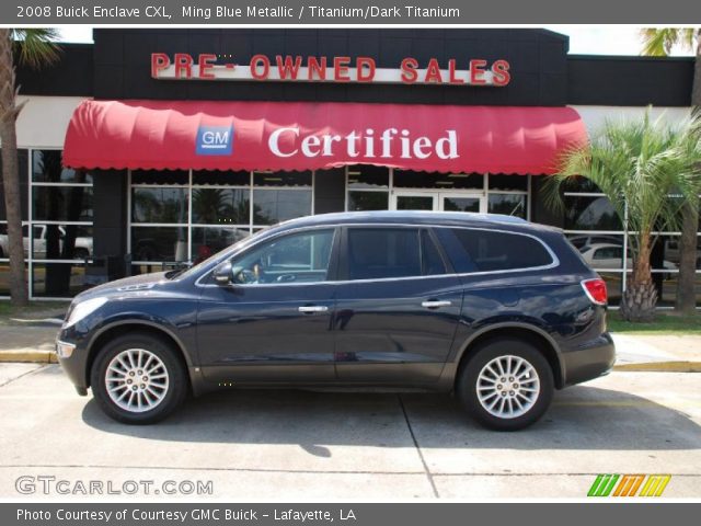 2008 Buick Enclave CXL in Ming Blue Metallic