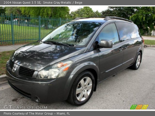 2004 Nissan Quest 3.5 SE in Smoke Gray Metallic