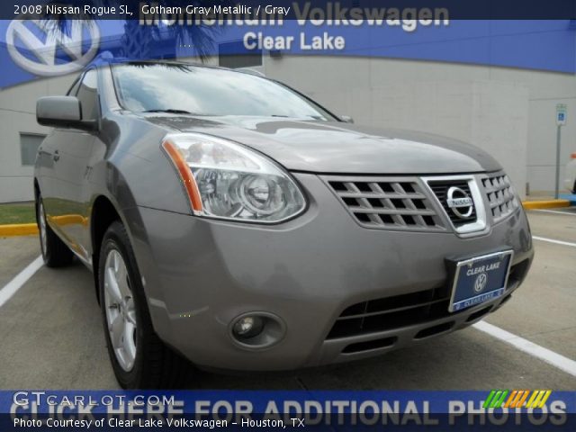 2008 Nissan Rogue SL in Gotham Gray Metallic