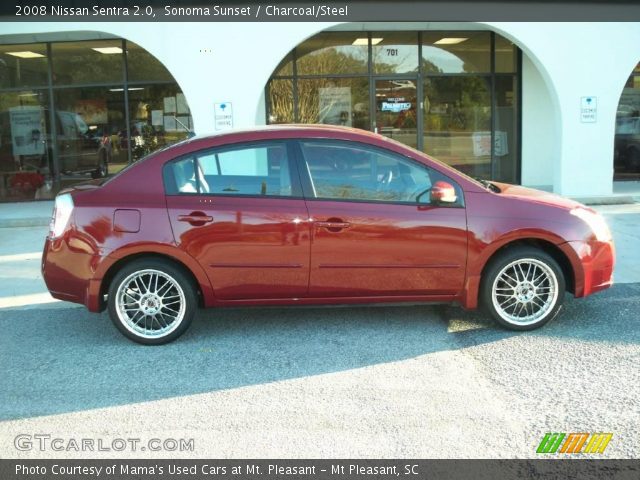2008 Nissan Sentra 2.0 in Sonoma Sunset