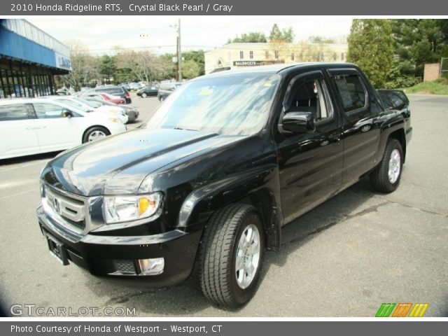 2010 Honda Ridgeline RTS in Crystal Black Pearl