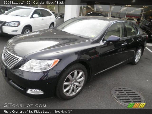 2008 Lexus LS 460 in Obsidian Black