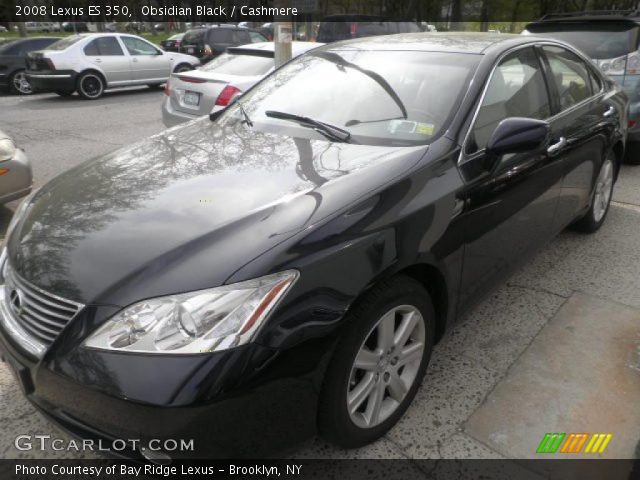 2008 Lexus ES 350 in Obsidian Black