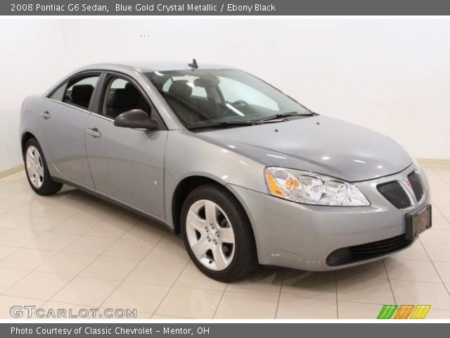 2008 Pontiac G6 Sedan in Blue Gold Crystal Metallic