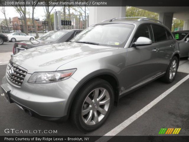 2008 Infiniti FX 35 AWD in Sheer Platinum Metallic