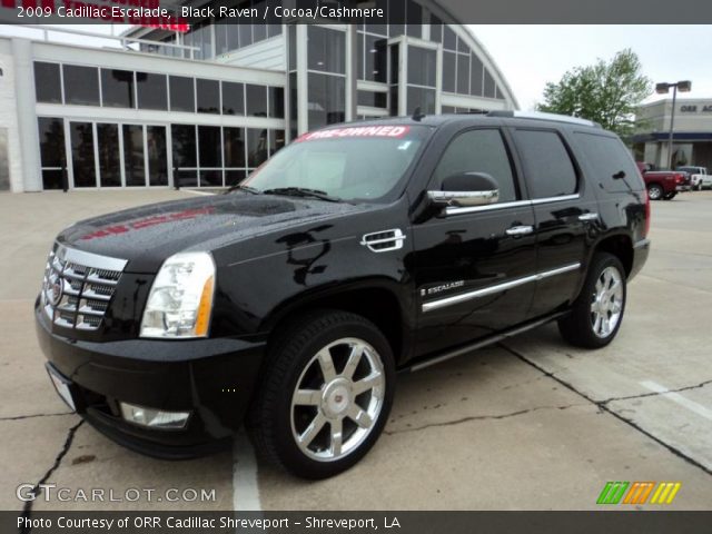 2009 Cadillac Escalade  in Black Raven