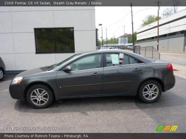 2006 Pontiac G6 V6 Sedan in Stealth Gray Metallic