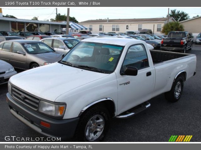 1996 Toyota T100 Truck Regular Cab in White