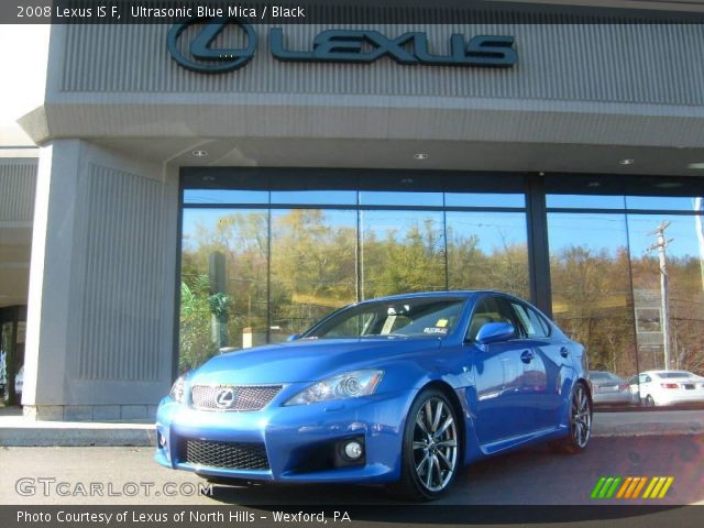 2008 Lexus IS F in Ultrasonic Blue Mica