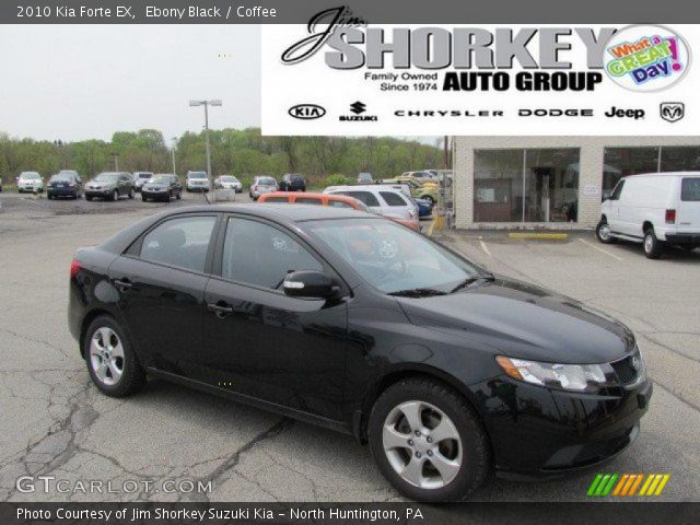 2010 Kia Forte EX in Ebony Black
