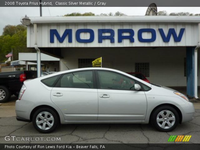 2008 Toyota Prius Hybrid in Classic Silver Metallic