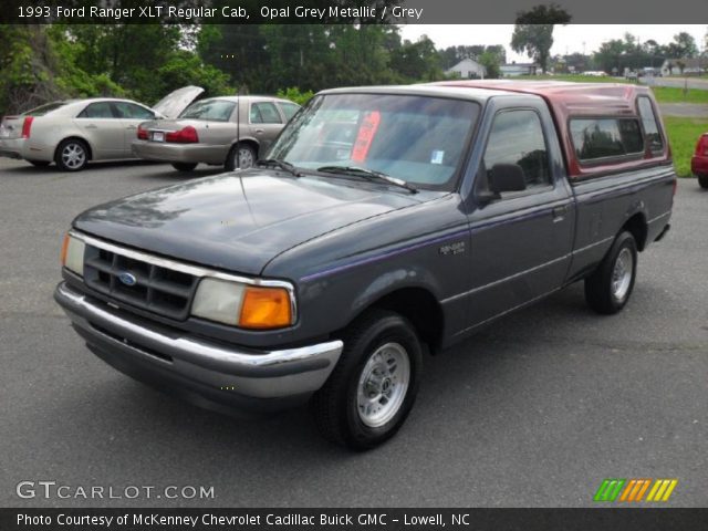 Opal Grey Metallic 1993 Ford Ranger Xlt Regular Cab Grey