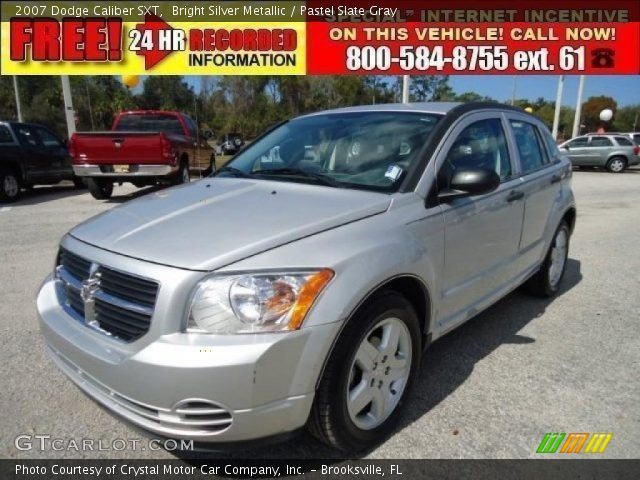 2007 Dodge Caliber SXT in Bright Silver Metallic