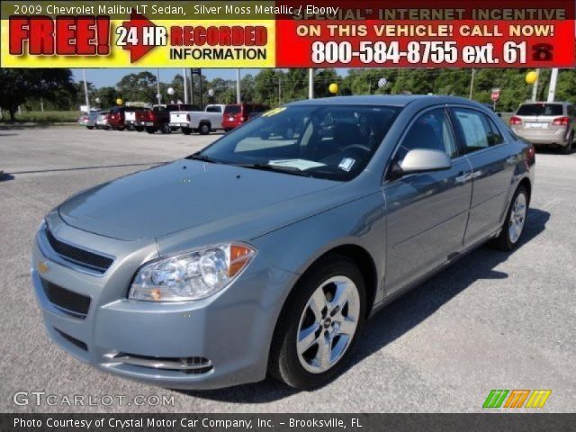 2009 Chevrolet Malibu LT Sedan in Silver Moss Metallic