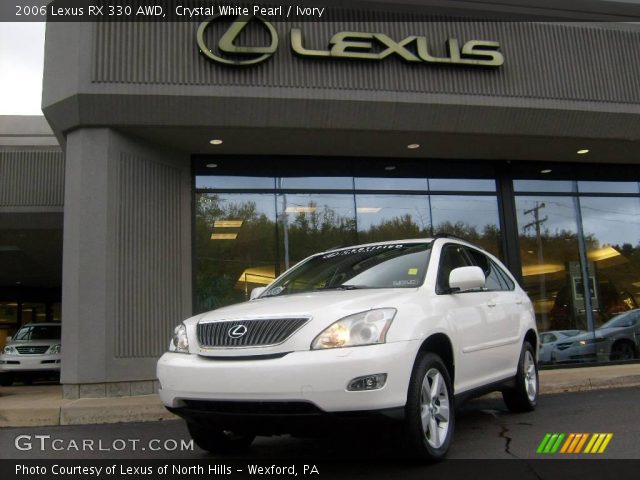 2006 Lexus RX 330 AWD in Crystal White Pearl