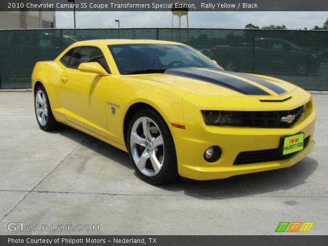 2010 Chevrolet Camaro SS Coupe Transformers Special Edition in Rally Yellow
