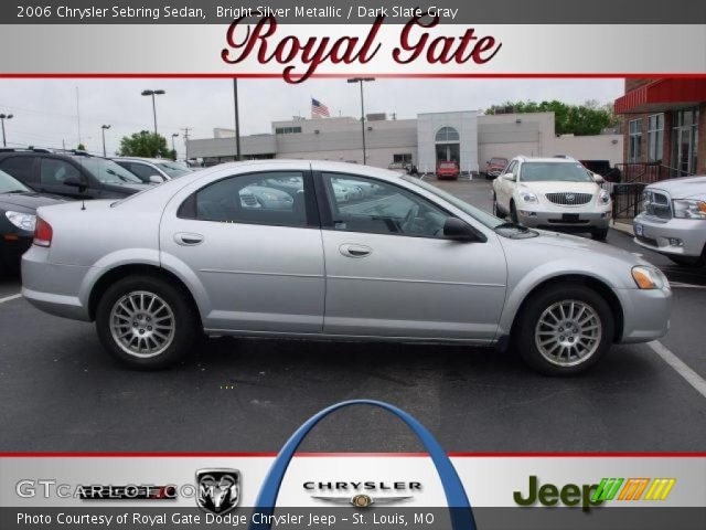 2006 Chrysler Sebring Sedan in Bright Silver Metallic