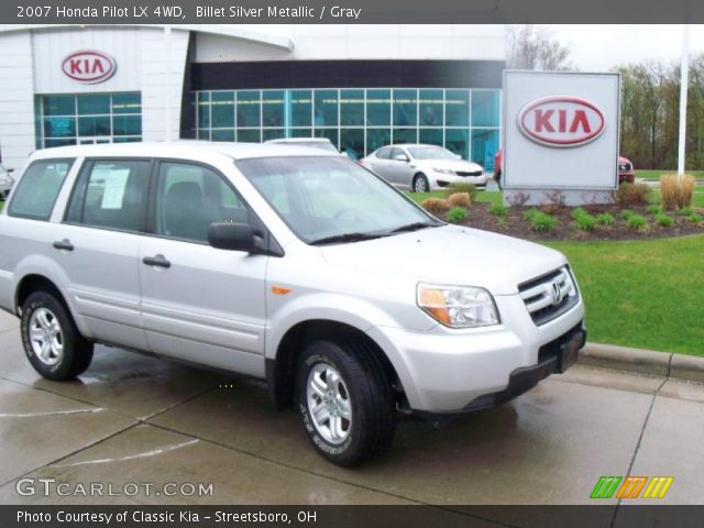 2007 Honda Pilot LX 4WD in Billet Silver Metallic