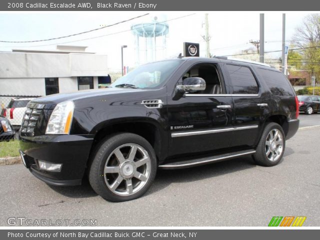 2008 Cadillac Escalade AWD in Black Raven