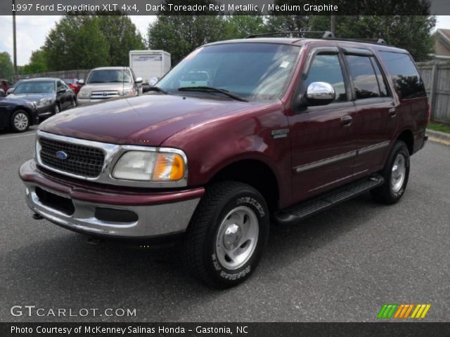 1997 Ford Expedition XLT 4x4 in Dark Toreador Red Metallic
