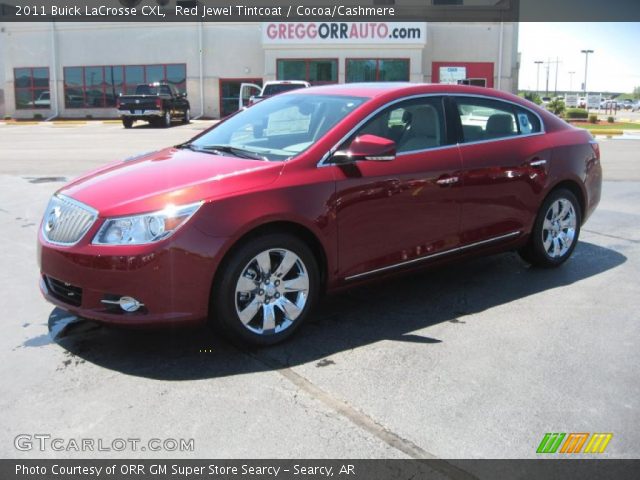 2011 Buick LaCrosse CXL in Red Jewel Tintcoat
