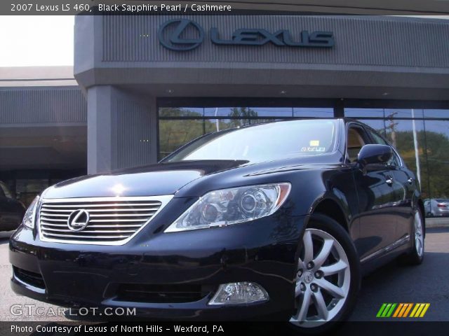 2007 Lexus LS 460 in Black Sapphire Pearl