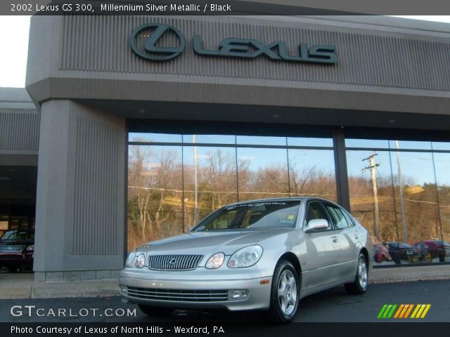 2002 Lexus GS 300 in Millennium Silver Metallic