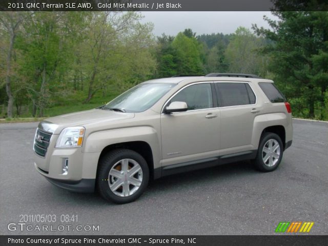 2011 GMC Terrain SLE AWD in Gold Mist Metallic