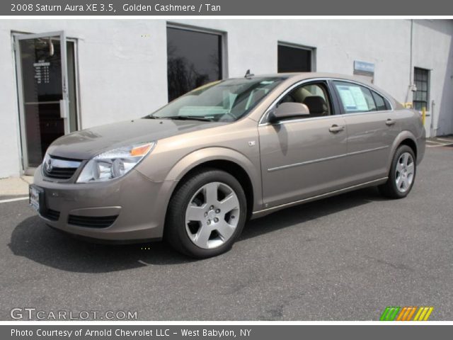 2008 Saturn Aura XE 3.5 in Golden Cashmere