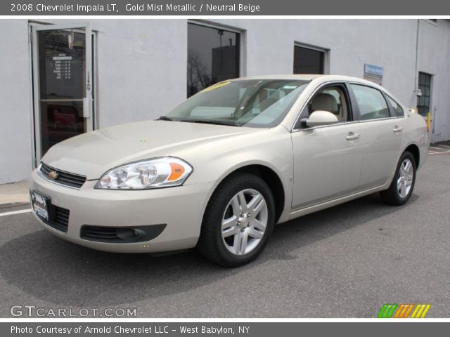 2008 Chevrolet Impala LT in Gold Mist Metallic
