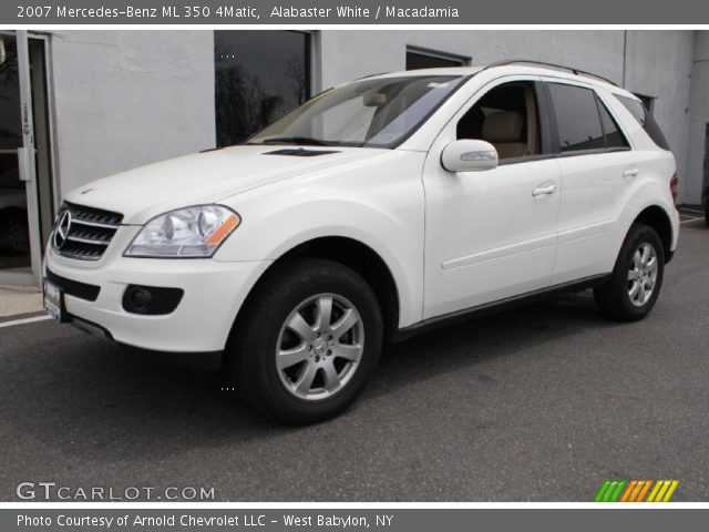 2007 Mercedes-Benz ML 350 4Matic in Alabaster White