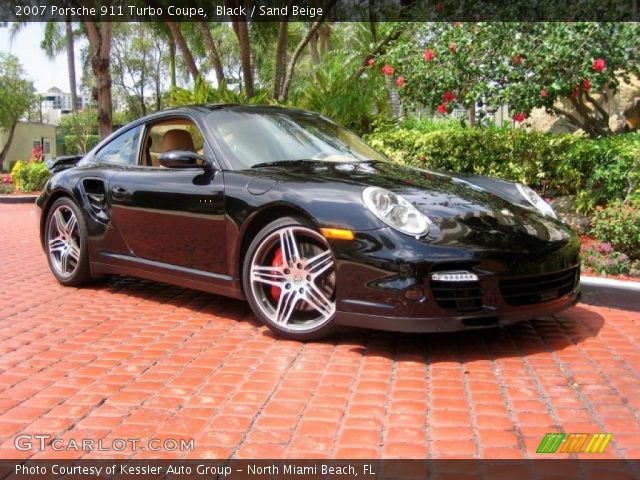 2007 Porsche 911 Turbo Coupe in Black