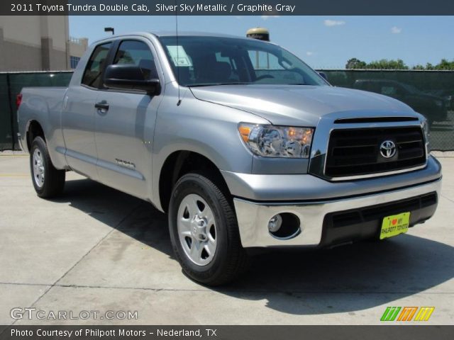 2011 Toyota Tundra Double Cab in Silver Sky Metallic