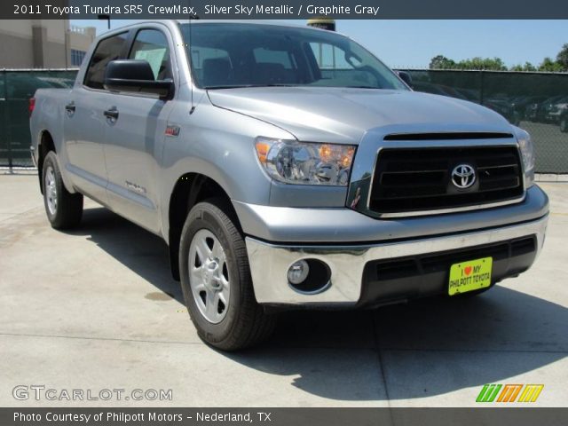 2011 Toyota Tundra SR5 CrewMax in Silver Sky Metallic