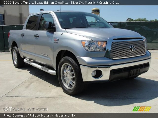 2011 Toyota Tundra Texas Edition CrewMax in Silver Sky Metallic