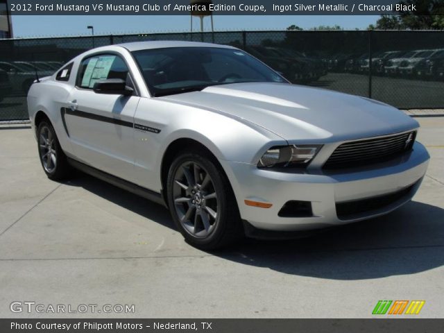 2012 Ford Mustang V6 Mustang Club of America Edition Coupe in Ingot Silver Metallic