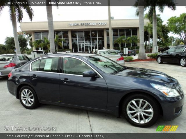 2007 Infiniti G 35 Sedan in Blue Slate Metallic
