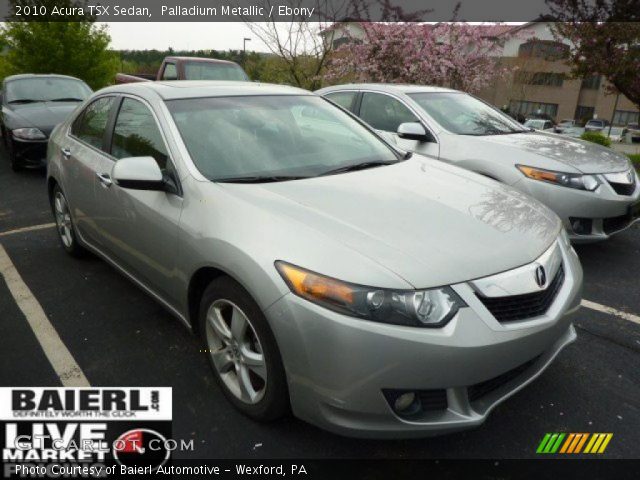 2010 Acura TSX Sedan in Palladium Metallic