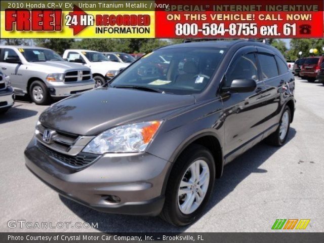 2010 Honda CR-V EX in Urban Titanium Metallic
