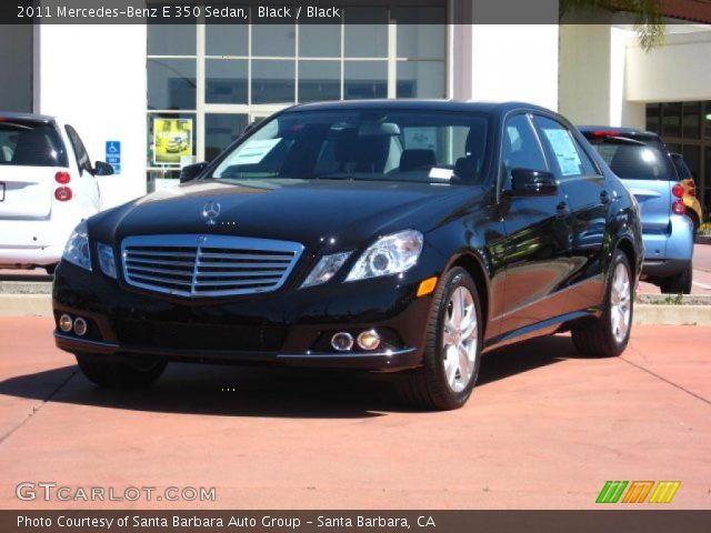 2011 Mercedes-Benz E 350 Sedan in Black