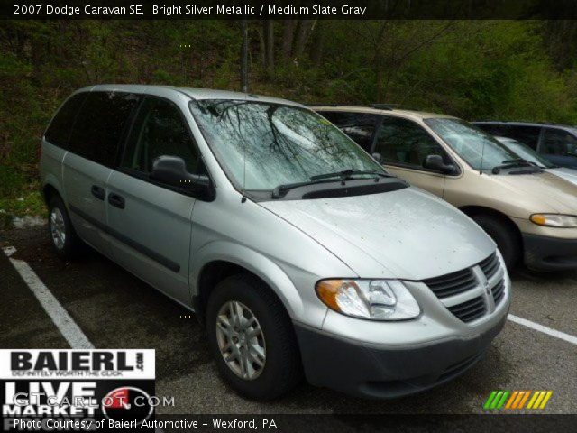 2007 Dodge Caravan SE in Bright Silver Metallic