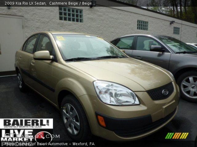 2009 Kia Rio LX Sedan in Cashmere Beige