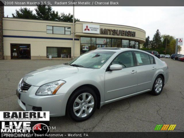 2008 Nissan Maxima 3.5 SL in Radiant Silver Metallic