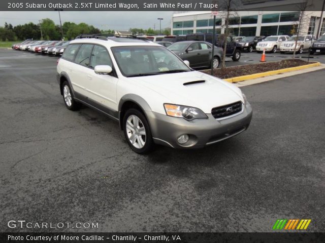 2005 Subaru Outback 2.5XT Limited Wagon in Satin White Pearl