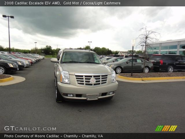 2008 Cadillac Escalade ESV AWD in Gold Mist