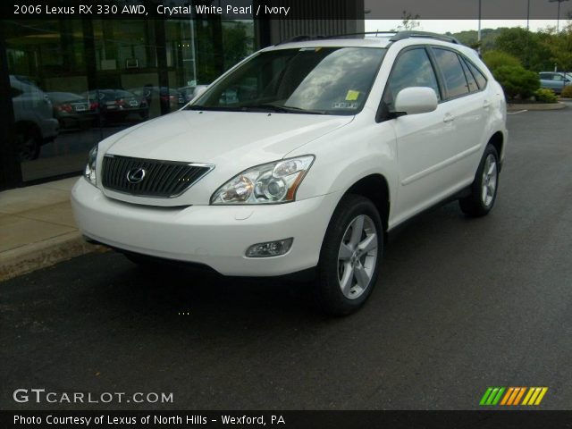 2006 Lexus RX 330 AWD in Crystal White Pearl