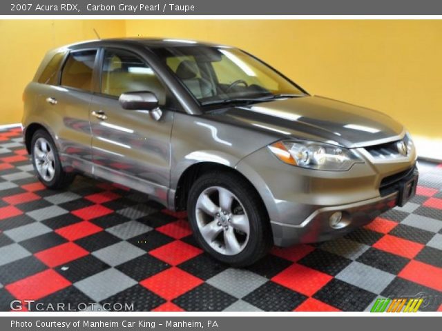 2007 Acura RDX  in Carbon Gray Pearl