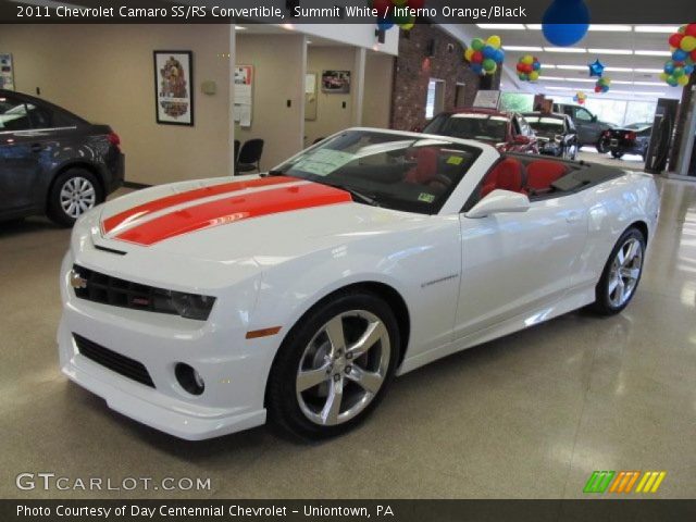 2011 Chevrolet Camaro SS/RS Convertible in Summit White