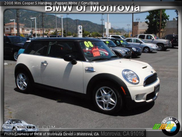 2008 Mini Cooper S Hardtop in Pepper White