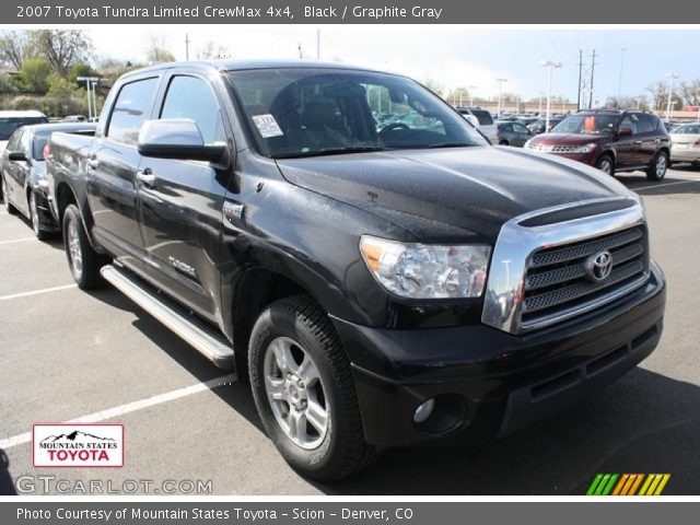 2007 Toyota Tundra Limited CrewMax 4x4 in Black